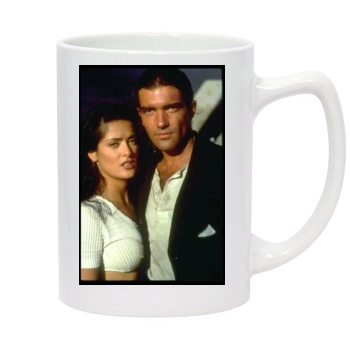 Salma Hayek 14oz White Statesman Mug