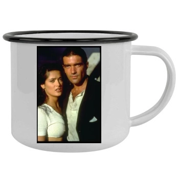 Salma Hayek Camping Mug