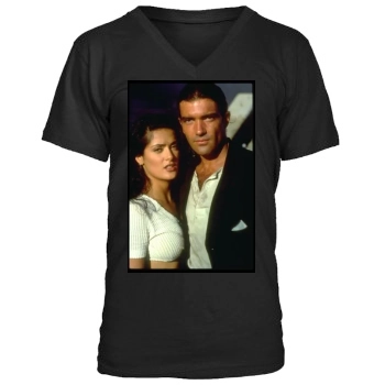 Salma Hayek Men's V-Neck T-Shirt