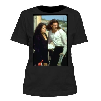 Salma Hayek Women's Cut T-Shirt