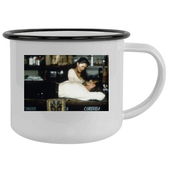 Salma Hayek Camping Mug