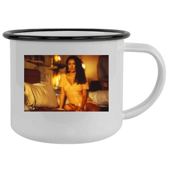 Salma Hayek Camping Mug