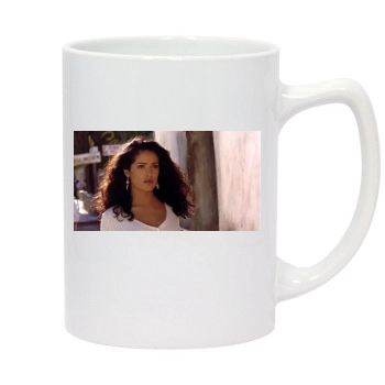 Salma Hayek 14oz White Statesman Mug