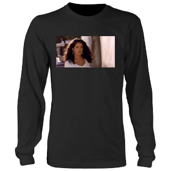 Salma Hayek Men's Heavy Long Sleeve TShirt