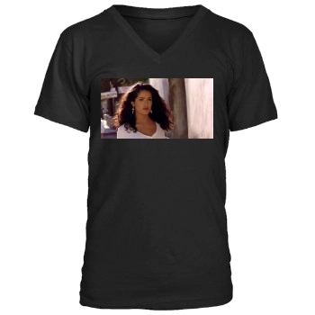 Salma Hayek Men's V-Neck T-Shirt