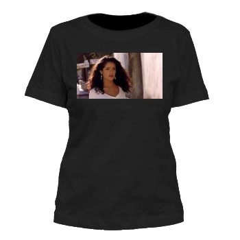 Salma Hayek Women's Cut T-Shirt