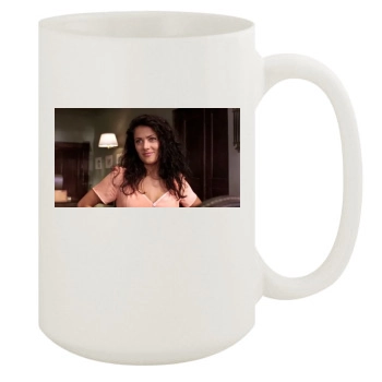 Salma Hayek 15oz White Mug