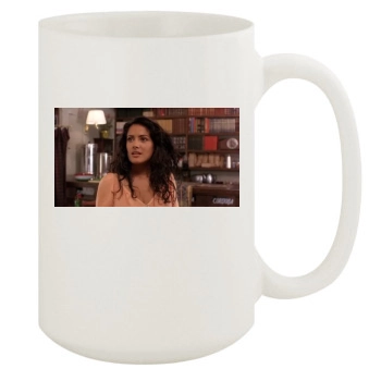 Salma Hayek 15oz White Mug