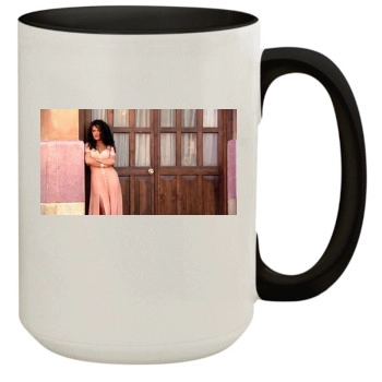 Salma Hayek 15oz Colored Inner & Handle Mug