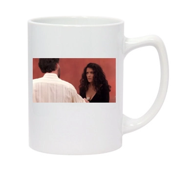 Salma Hayek 14oz White Statesman Mug