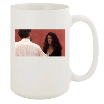 Salma Hayek 15oz White Mug