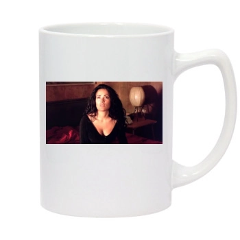 Salma Hayek 14oz White Statesman Mug