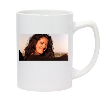 Salma Hayek 14oz White Statesman Mug