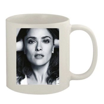 Salma Hayek 11oz White Mug