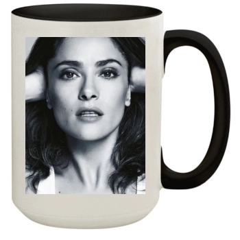 Salma Hayek 15oz Colored Inner & Handle Mug