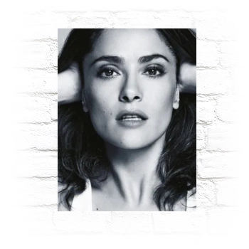 Salma Hayek Metal Wall Art