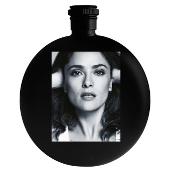 Salma Hayek Round Flask