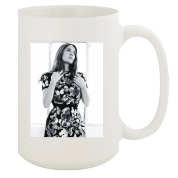 Salma Hayek 15oz White Mug