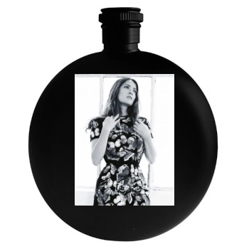 Salma Hayek Round Flask