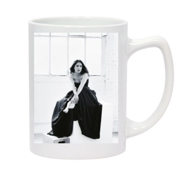 Salma Hayek 14oz White Statesman Mug