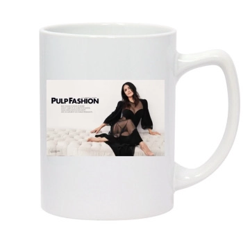 Salma Hayek 14oz White Statesman Mug