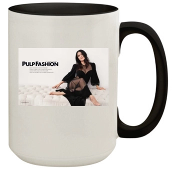 Salma Hayek 15oz Colored Inner & Handle Mug