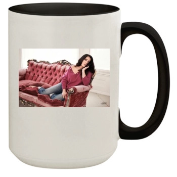 Salma Hayek 15oz Colored Inner & Handle Mug