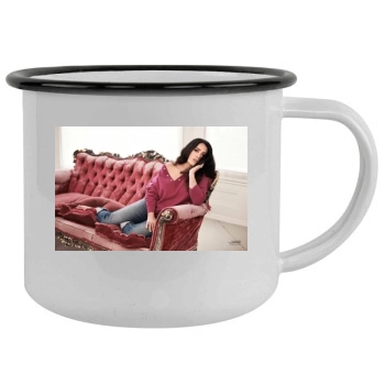 Salma Hayek Camping Mug