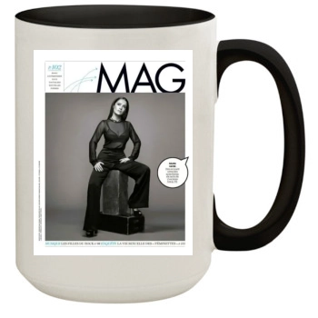 Salma Hayek 15oz Colored Inner & Handle Mug