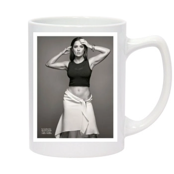 Salma Hayek 14oz White Statesman Mug