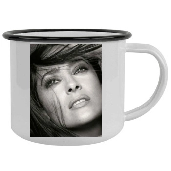 Salma Hayek Camping Mug