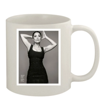 Salma Hayek 11oz White Mug