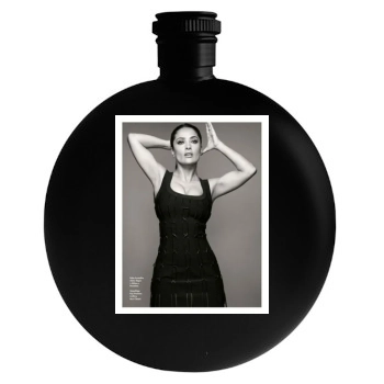 Salma Hayek Round Flask