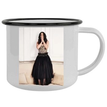 Salma Hayek Camping Mug