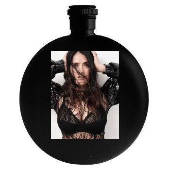 Salma Hayek Round Flask