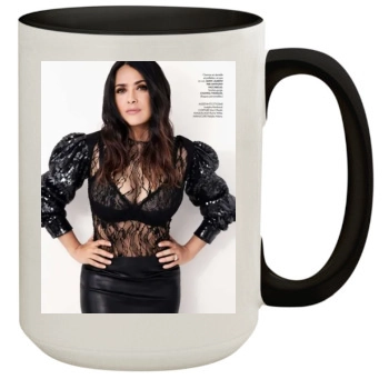 Salma Hayek 15oz Colored Inner & Handle Mug