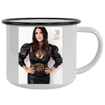 Salma Hayek Camping Mug