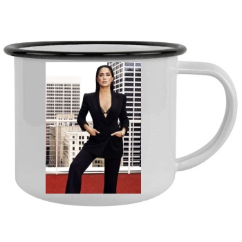 Salma Hayek Camping Mug