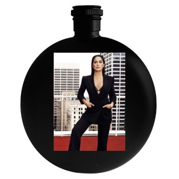 Salma Hayek Round Flask