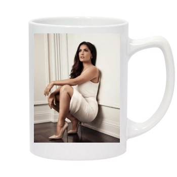 Salma Hayek 14oz White Statesman Mug