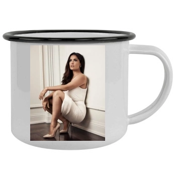 Salma Hayek Camping Mug