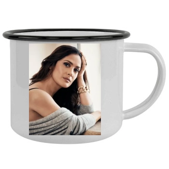 Salma Hayek Camping Mug