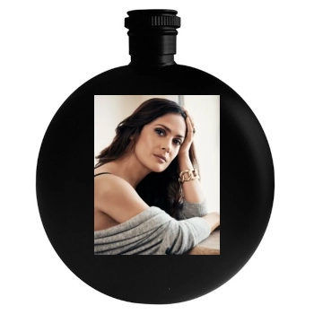 Salma Hayek Round Flask