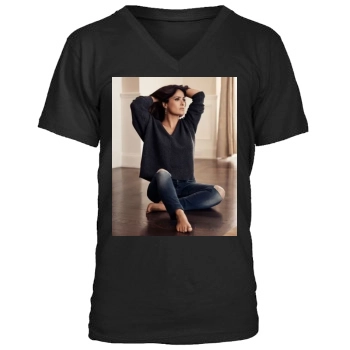 Salma Hayek Men's V-Neck T-Shirt