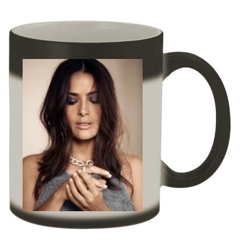 Salma Hayek Color Changing Mug