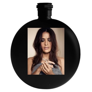 Salma Hayek Round Flask