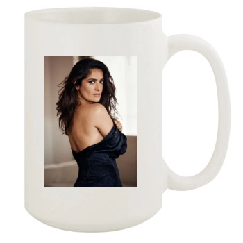 Salma Hayek 15oz White Mug