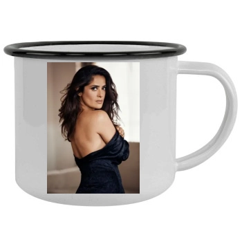 Salma Hayek Camping Mug