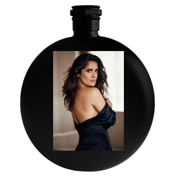 Salma Hayek Round Flask