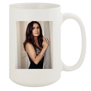 Salma Hayek 15oz White Mug